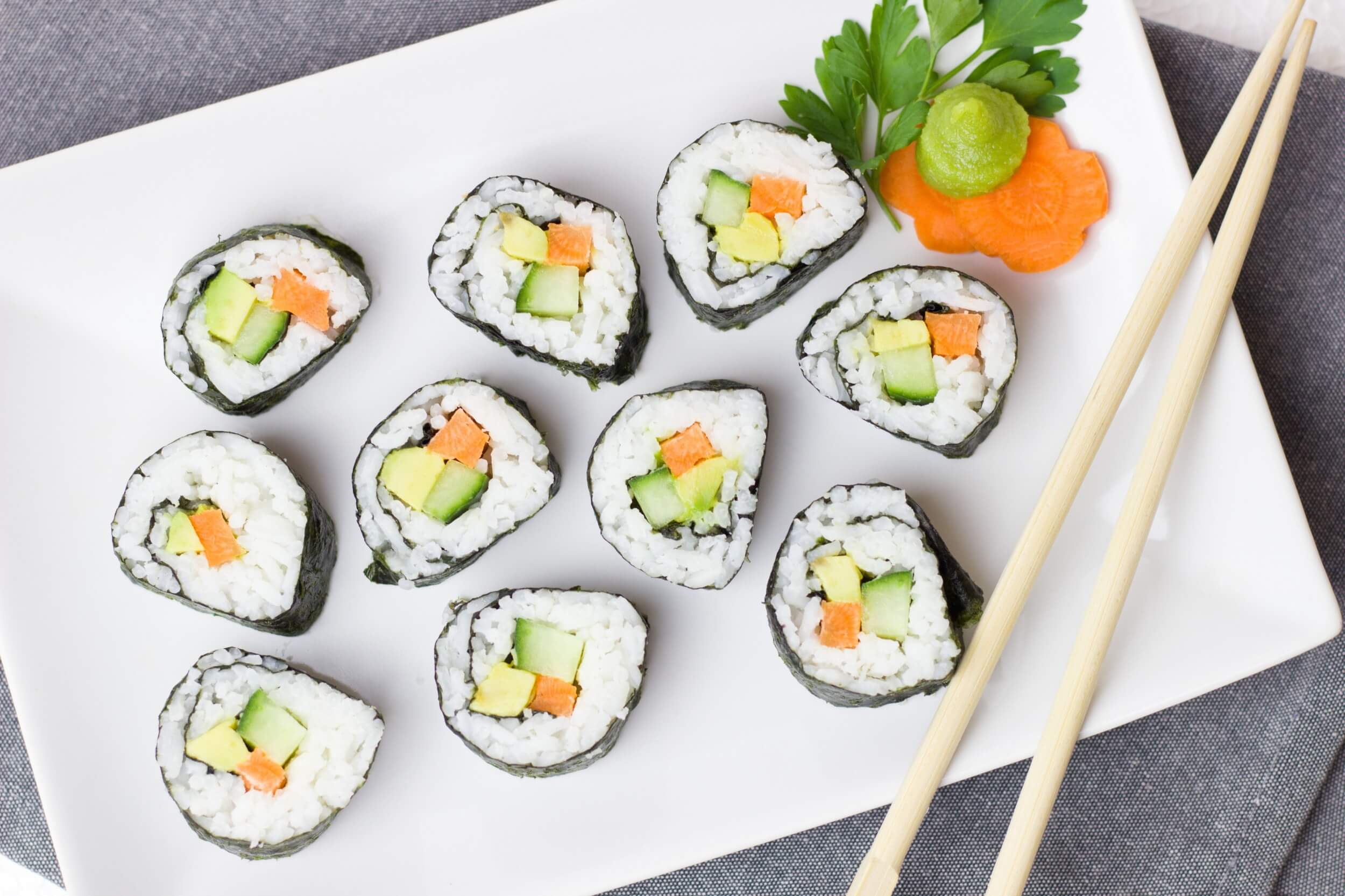 Sushi à domicile