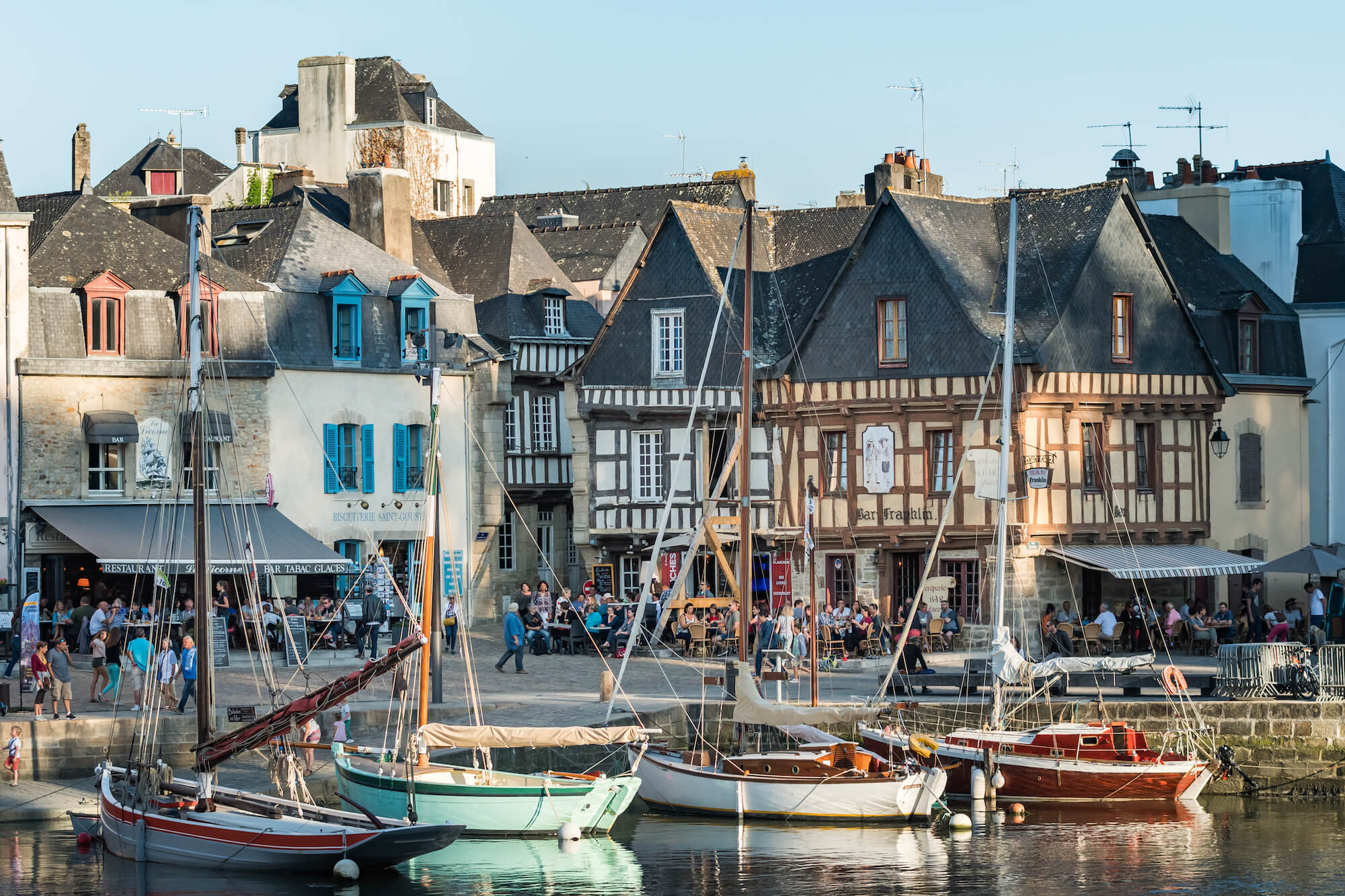 Le port de Saint Goustan